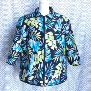 100% Silk blazer/ jacket, size 2X